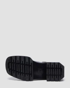 Maybole Leder Chelsea Boots mit eckiger Zehenpartie in Schwarz