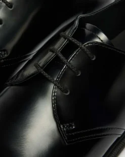 Mayfare Glattleder Schuhe in Schwarz