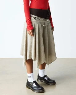 Polley Glattleder Mary Jane Schuhe in Schwarz