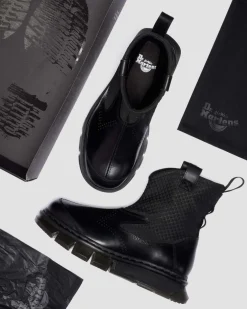 QUBIST Rigger Boots in Schwarz