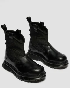 QUBIST Rigger Boots in Schwarz