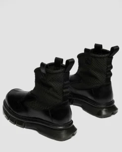 QUBIST Rigger Boots in Schwarz