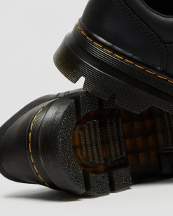 Reeder Wyoming Leder Utility Schuhe in Schwarz