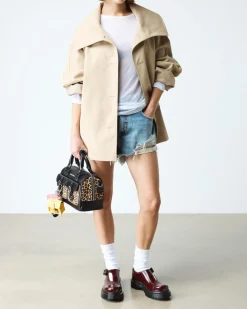 Rejena Mary Jane Lackleder Schuhe in Cherry Red