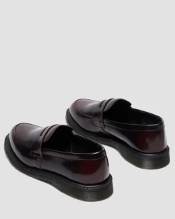 Temara Arcadia Leder Loafer in Cherry Red