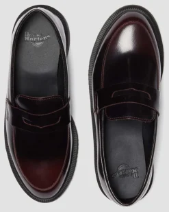 Temara Arcadia Leder Loafer in Cherry Red