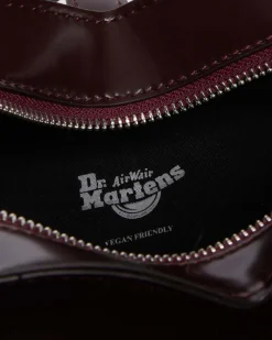 Vegane Herzförmige Tasche in Cherry Red