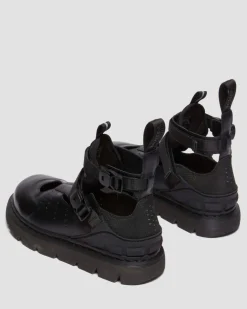 VENT XX01 Leder Gladiatorsandalen in Schwarz
