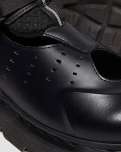 VENT XX01 Leder Gladiatorsandalen in Schwarz