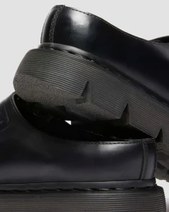 VENT XX02 Leder Mules in Schwarz