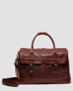 Weekender Ledertasche in Cashew