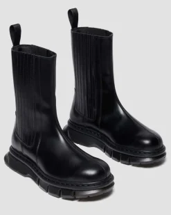14XX QUBIST CHELSEA BOOTS in Schwarz