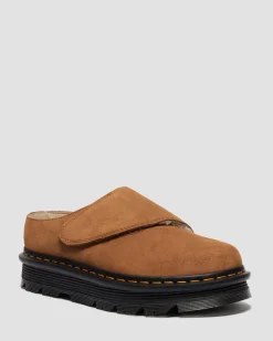 Zebzag AnyWair Wildleder Mules mit Futter in Braun