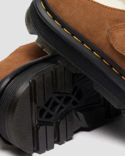 Zebzag AnyWair Wildleder Mules mit Futter in Braun