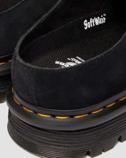 Zebzag Anywair Wildleder Mules in Schwarz