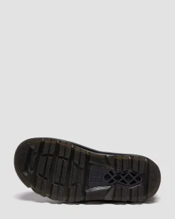 Zebzag Laceless Slip On Leder Stiefel in Dunkelbraun