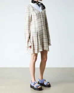 Zebzag Wildleder Sandalen in Cornflower Blau